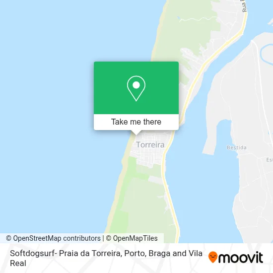 Softdogsurf- Praia da Torreira map
