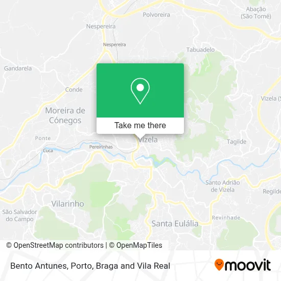 Bento Antunes map