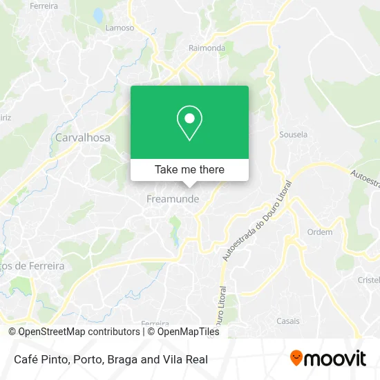 Café Pinto map