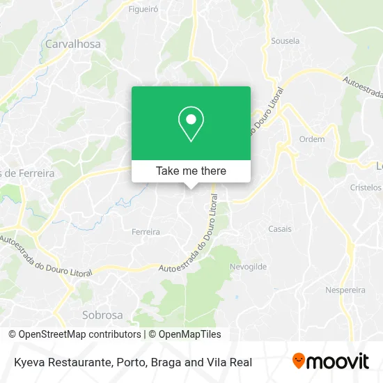 Kyeva Restaurante map