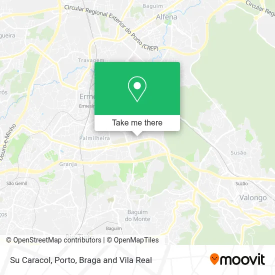 Su Caracol map