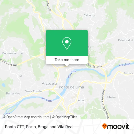 Ponto CTT map