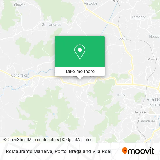 Restaurante Marialva map