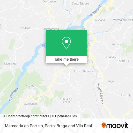 Mercearia da Portela map