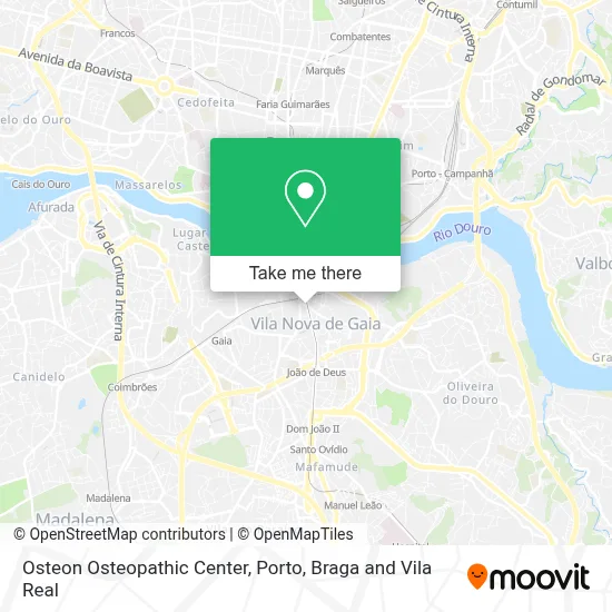Osteon Osteopathic Center map