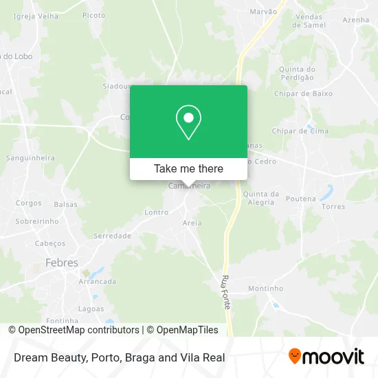 Dream Beauty map