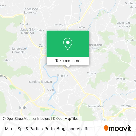 Mimi - Spa & Parties map