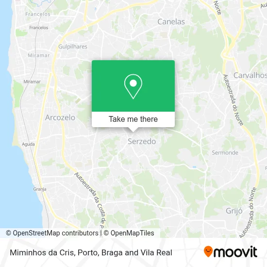 Miminhos da Cris map