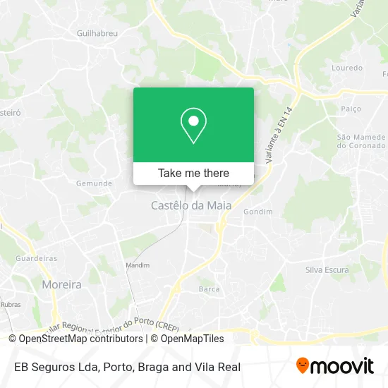 EB Seguros Lda map