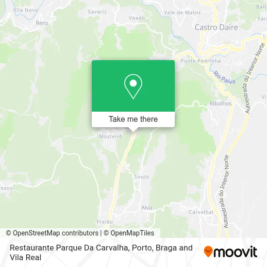 Restaurante Parque Da Carvalha map