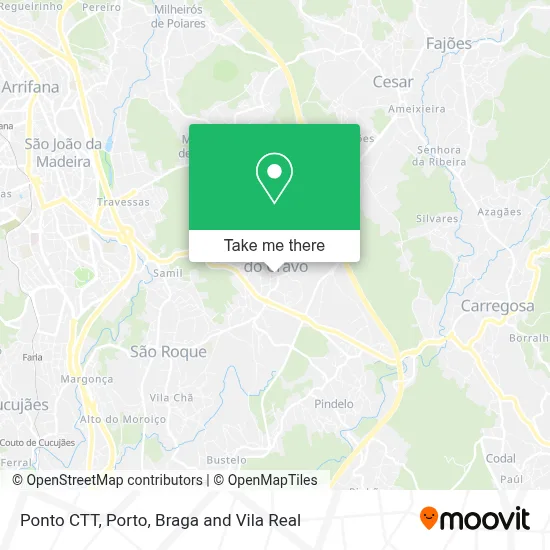 Ponto CTT map