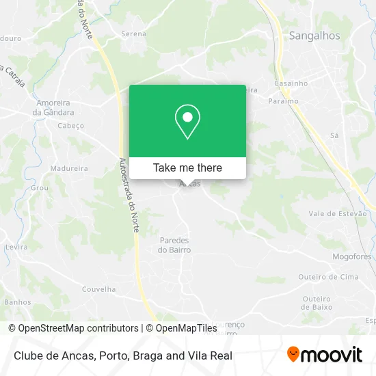 Clube de Ancas map