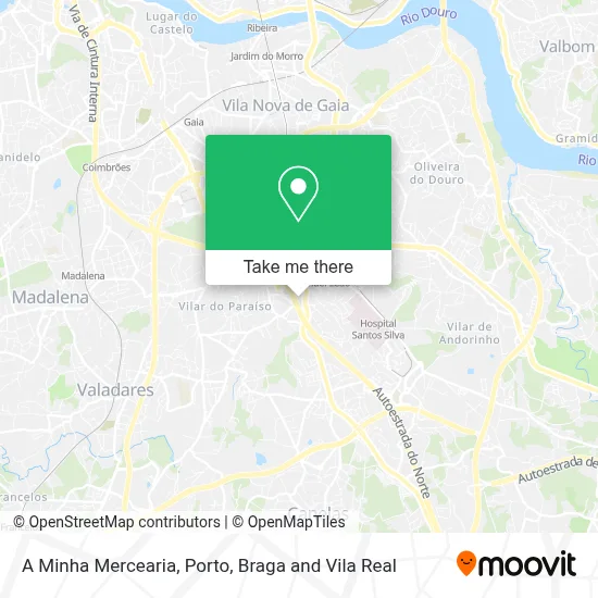 A Minha Mercearia map