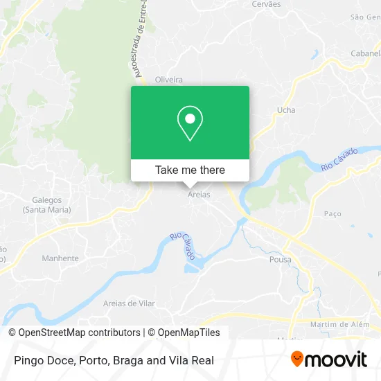 Pingo Doce map