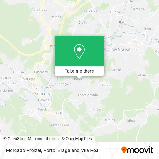 Mercado Preizal map