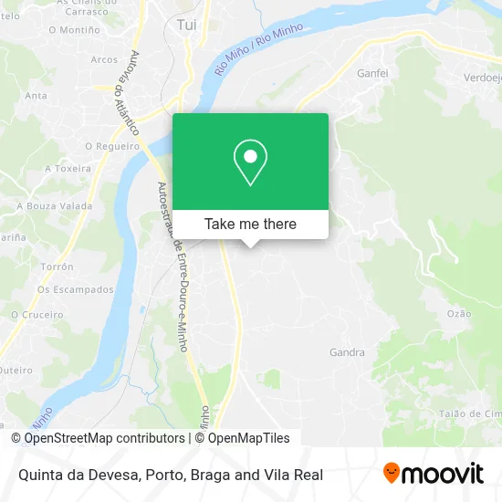 Quinta da Devesa map