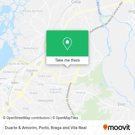 Duarte & Amorim map