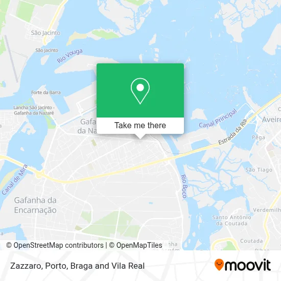Zazzaro map