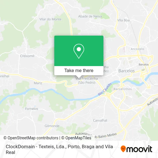 ClockDomain - Texteis, Lda. map