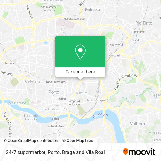 24/7 supermarket map