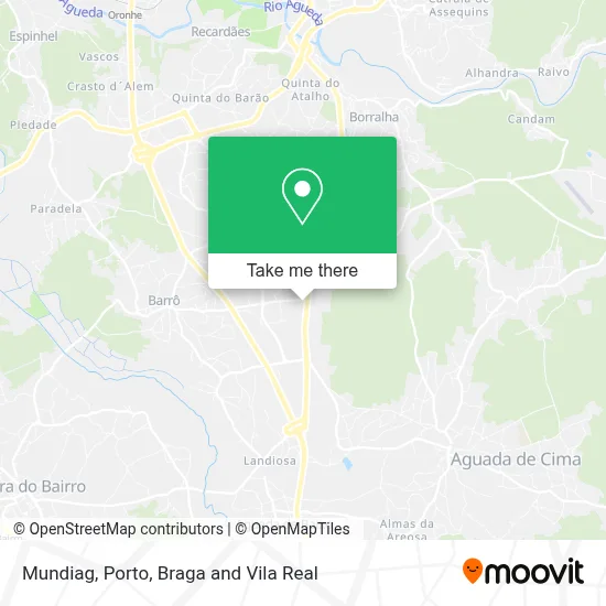 Mundiag map