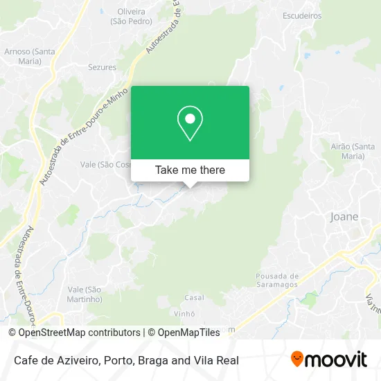 Cafe de Aziveiro map