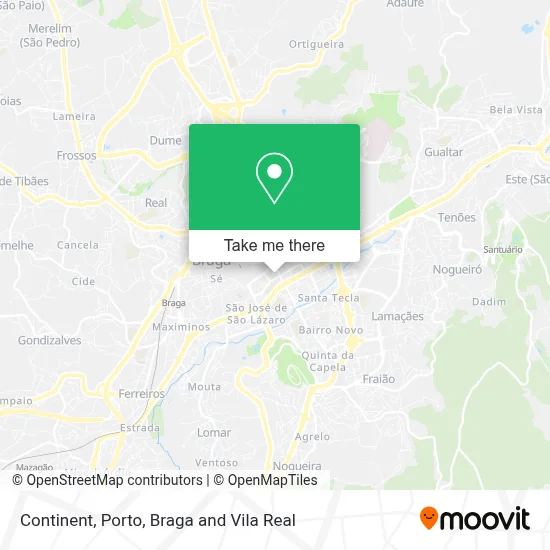 Continente map