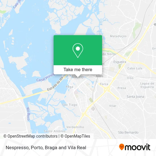 Nespresso map