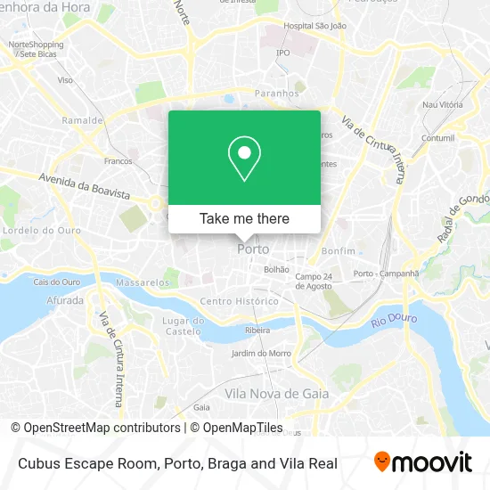 Cubus Escape Room map