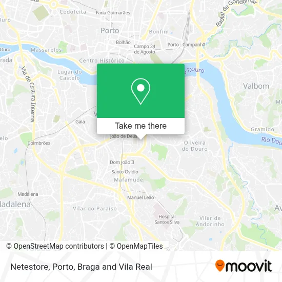 Netestore map