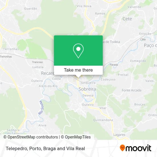 Telepedro map