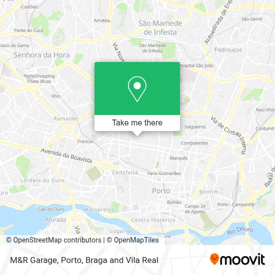 M&R Garage map