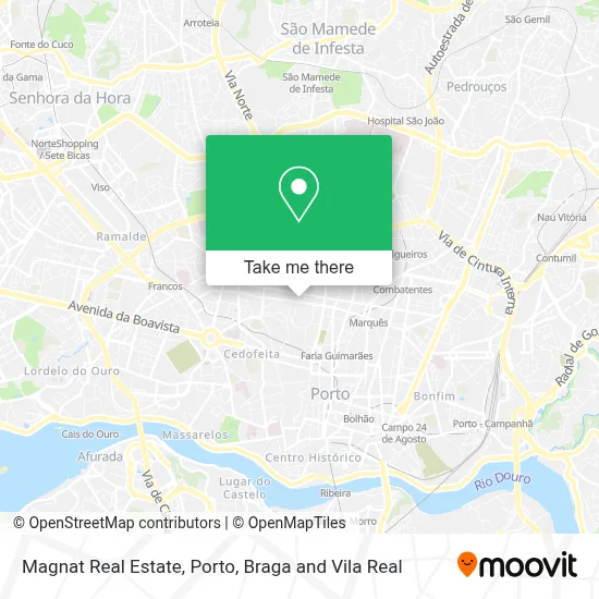 Magnat Real Estate map