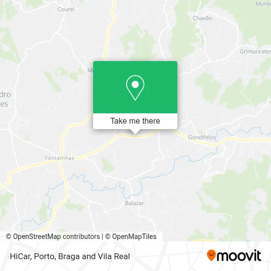 HiCar map