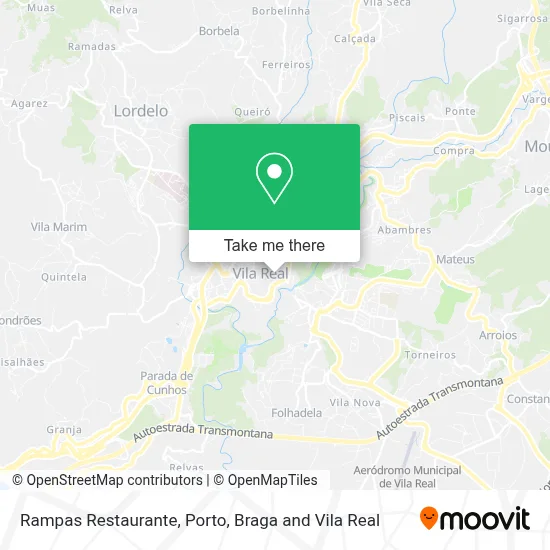 Rampas Restaurante mapa