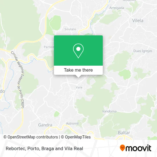 Rebortec map