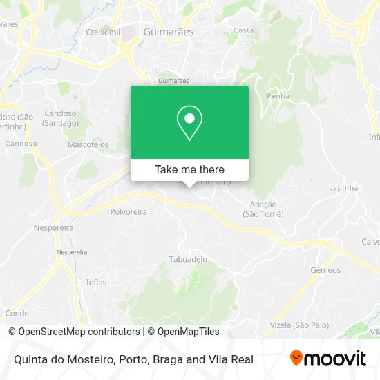 Quinta do Mosteiro map