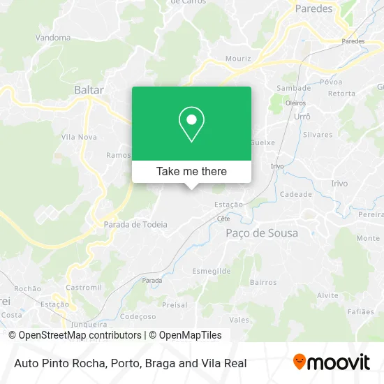 Auto Pinto Rocha map
