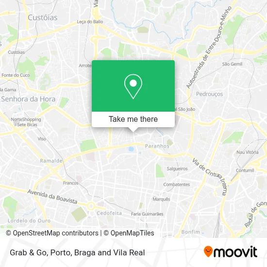 Grab & Go map