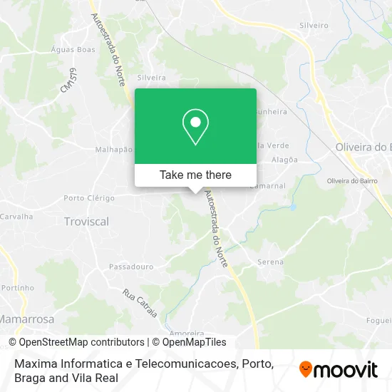 Maxima Informatica e Telecomunicacoes map