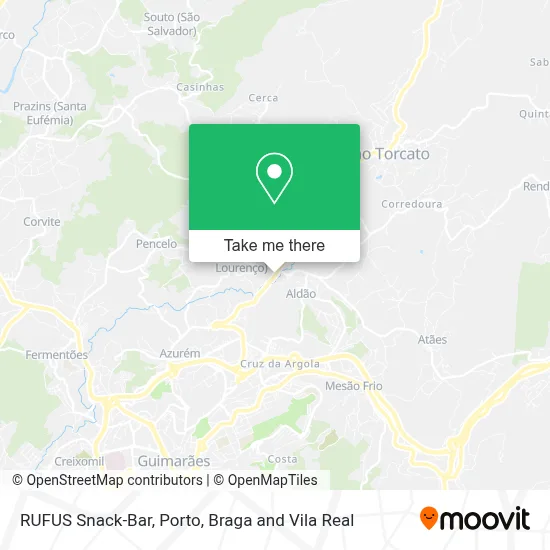 RUFUS Snack-Bar map