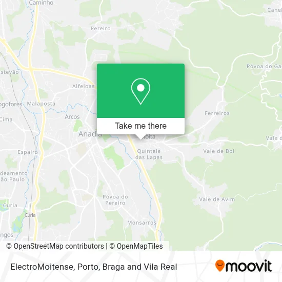 ElectroMoitense map