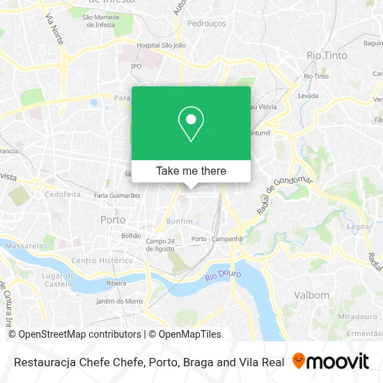 Restauracja Chefe Chefe map
