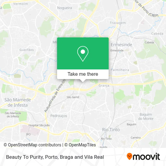 Beauty To Purity map
