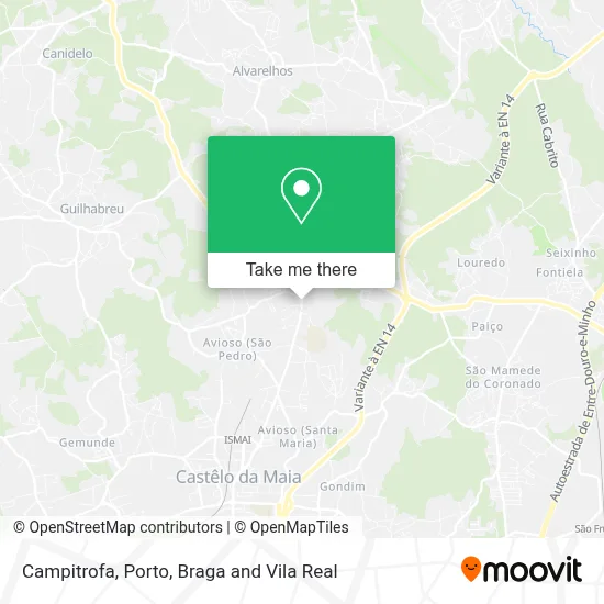 Campitrofa map