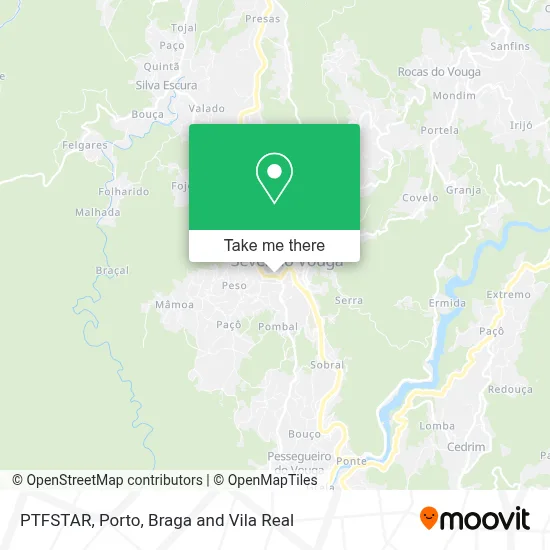 PTFSTAR map