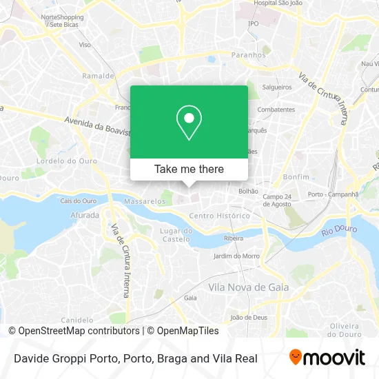 Davide Groppi Porto map
