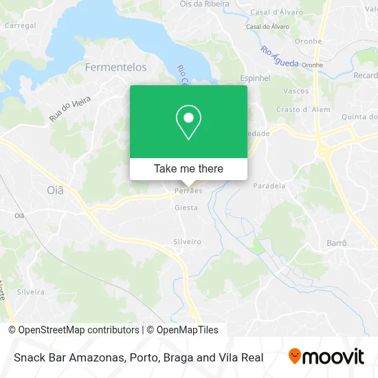 Snack Bar Amazonas map