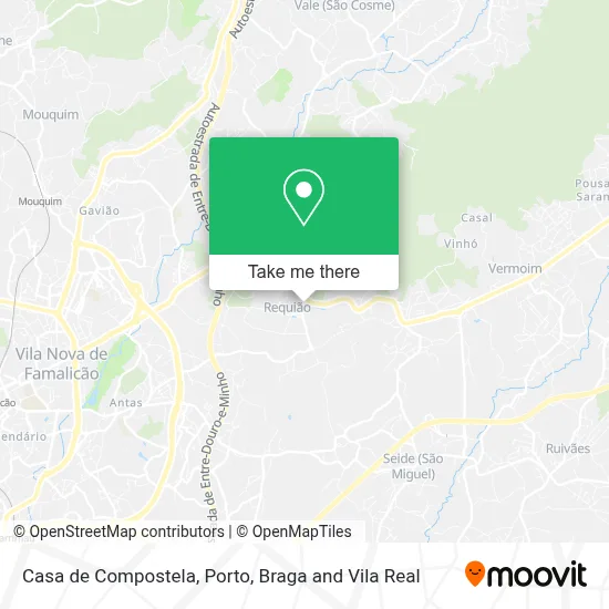 Casa de Compostela map