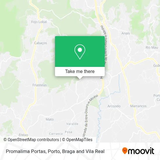 Promalima Portas map